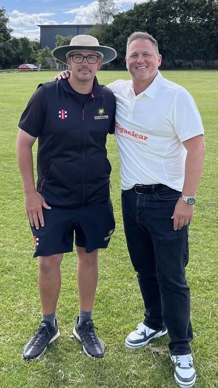 Cricket Coaching Session with Darren Gough at Woodford Halse School in Daventry